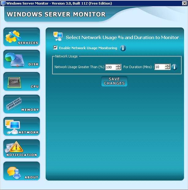 windows server memory monitor